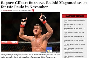 Gilbert-Burns-next-fight